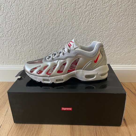 Supreme x Nike Air Max 96 - Women's sz 8.5 - Picture 1 of 7